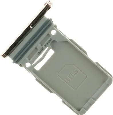 Produktbild von Simkarten Halter für Samsung Galaxy S21 5G - Tray Fach Schublade Schlitten Pink