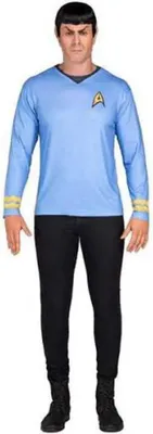Produktbild von Mom Spock-kostüm Blau S Mann Blau S