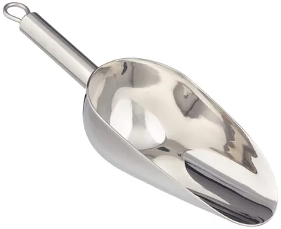 Productafbeelding van Meelopschepper van roestvrij staal 18/10, 200 ml, zilver