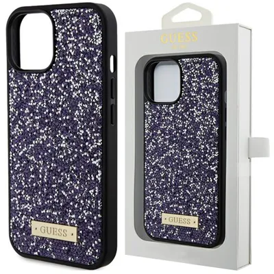 Obrázek produktu pro Pouzdro Guess Rhinestone Metal Logo Pro Iphone 15 Pro Max - Růžové