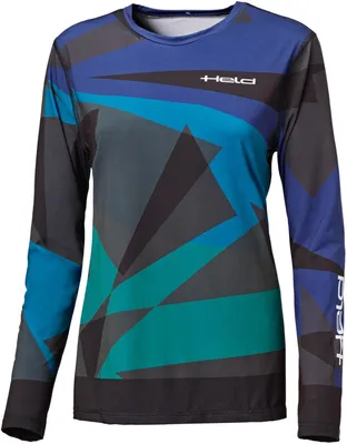Produktbild von Held Style Skin 2 Damen Funktionshemd, schwarz/blau, L