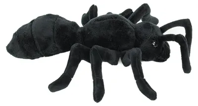 Produktbild von Kuscheltier Ameise schwarz 24 cm Plüschameise