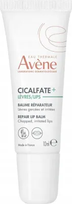 A white tube of Avène Cicalfate+ Lip Balm.