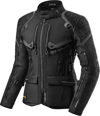 Image de Veste textile pour moto SHIMA Tracker, modèle pour femmes, couleur noire, taille M