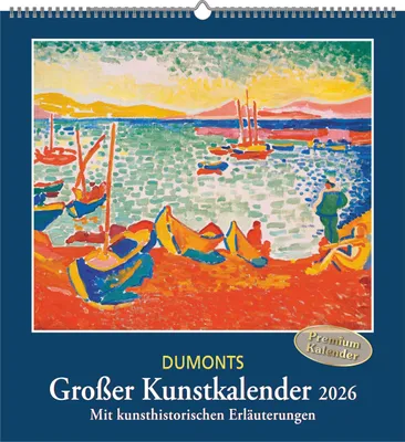 Productafbeelding van DUMONTS Grote Kunstkalender 2026 - Klassieke Moderne, Uitgeverij