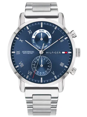 Produktbild von Tommy Hilfiger Analoguhr Quartz Herren Uhr 122 15 Trend Edelstahl