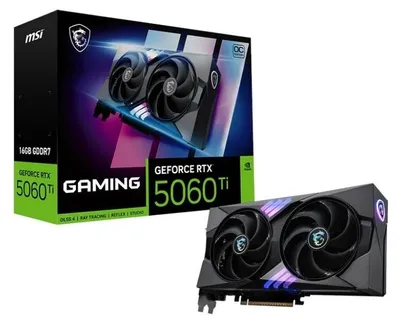 Imagen del producto de Msi Vga Nvidia Rtx 5060 Ti 16G Gaming Oc Ddr7