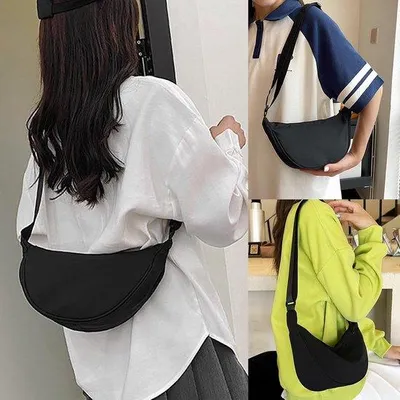 Produktbild von Famanu Crossbodytasche mit verstellbarem Schultergurt - Nylon, klein, vielseitig
