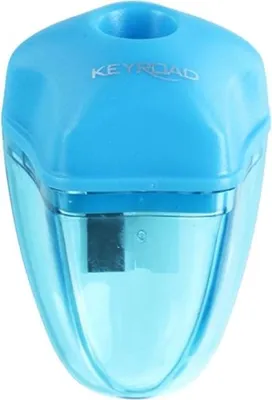 Zdjęcie produktu dla Temperówka KEYROAD Star, pojedyncza, niebieska