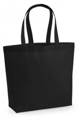 Image de Sac Westford Mill en coton haut de gamme FK964 (taille unique) (noir)