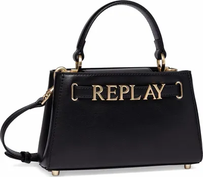 Image de REPLAY sac à épaule bandoulière sac à main Crossbody Bag Black noir