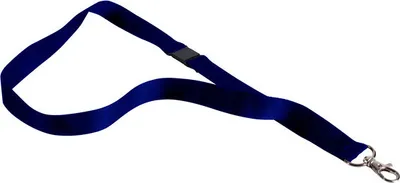 Produktbild von 50x Textilband für Ausweishalter Schlüsselband Lanyard Schlüsselbänder blau