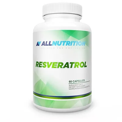 Produktbild von Allnutrition Resveratrol Kapseln - Hochdosiertes Nahrungsergänzungsmittel mit 60 Kapseln
