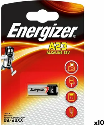 Obrázek produktu pro Alkalická manganová baterie Energizer 12 V LR23A (10 kusů)