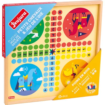 Image de Jeujura Jeux traditionnels 2 en 1