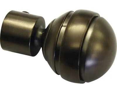 Obrázek produktu pro Gardinia koncovka kulička pro Ø 20 mm bronz cm