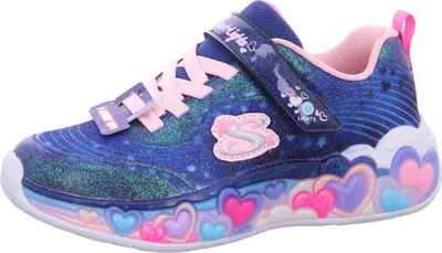 Produktbild von Skechers Eternal Heart Lights Klettschuh Blau