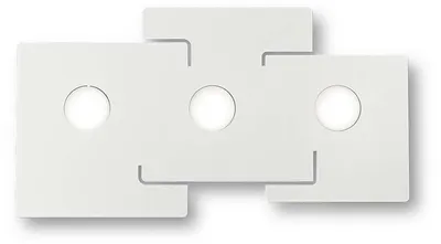 Image de Ideal Lux Plafonnier Totem 3-flg. blanc 215761