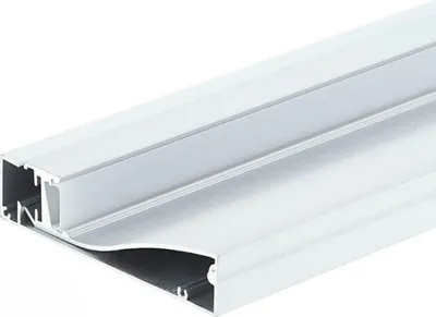 Produktbild von Aluminiumprofil Sockelleiste Silberfarben 2M für LED-Streifen 10mm