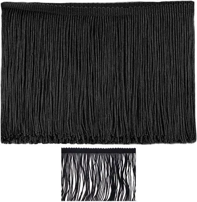 Immagine prodotto di Tessuto decorativo nero, 10 m