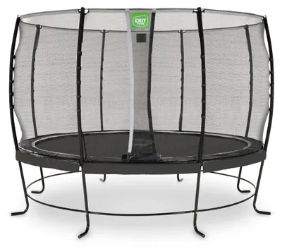 Image de EXIT Lotus Classic Trampoline ø366cm, Sur pieds, Rond, Noir