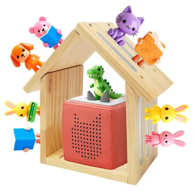 Immagine prodotto di Omgoods - Scaffali magnetici da parete per Tonies, mensole in legno per bambini