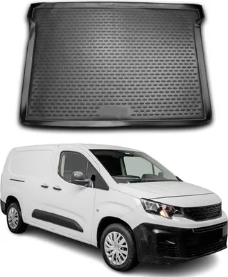 Image de Tapis de coffre pour Peugeot Partner Tepee 2008-2021 Caoutchouc TPE