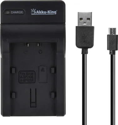 Produktbild von USB-Akku-Ladegerät kompatibel mit Samsung IA-BP210E