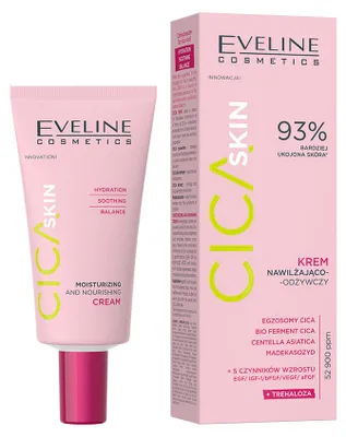 Zdjęcie produktu dla Eveline Cosmetics Cica Skin – krem do twarzy, nawilżenie, ukojenie