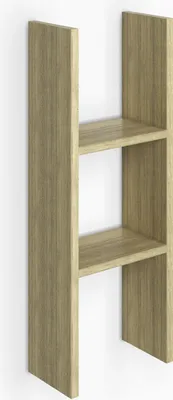 Produktbild von Wandregal YUPPIE Eiche sägerau Holznachbildung