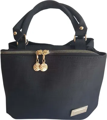 Produktbild von Damen Tasche Shopper Handtasche Schwarz Schultertasche Schultasche Neu G-18