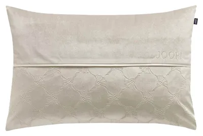 Zdjęcie produktu dla LOESCHEN JOOP! scena beżowa dekoracyjna poszewka na poduszkę bez wypełnienia kolor beżowy rozmiar 38x58cm