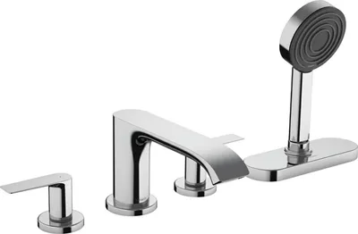 Image de hansgrohe Vivenis Robinetteries de bord de baignoire 4 trous avec sBox, 75444000