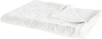 Obrázok produktu pre BELIANI Deka biela akrylová 180 x 220 cm prikrývka škandinávsky dizajn obývacia izba spálňa