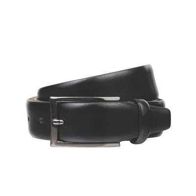Image de Ceinture en cuir pour homme LINDENMANN, noire