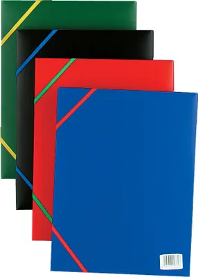 Produktbild von ELBA Eckspannermappe Standard DIN A4 aus PP blau