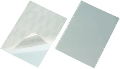 Zdjęcie produktu dla Samoprzylepna kieszeń Pocketfix, format A4, przezroczysta, opakowanie zbiorcze: 100 sztuk