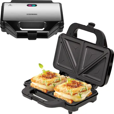 Obrázek produktu pro Sendvičovač Steinborg XXL | nepřilnavý povrch | 1200 W | Cool-Touch | nepřilnavý povrch