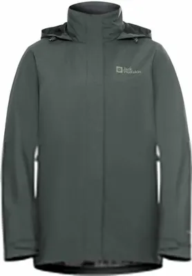 Produktbild von Jack Wolfskin ROTWAND 3IN1 JKT Damen slate green XXL