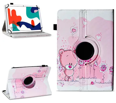 Produktbild von Tablet Tasche für Tabwee Tablet T90 / W90 Hülle Schutzhülle Schutz Drehbar CaseFarben:Motiv 1