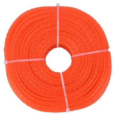 Zdjęcie produktu dla 2,4 mm 120 m żyłka do podkaszarki Nylonowa żyłka Akcesoria do kosiarek Husqvarna Orange
