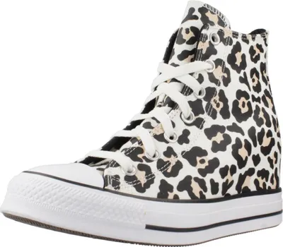 Image de Converse Chuck Taylor All Star Wedge Platform Leopard Couleur Imprimé Animalier