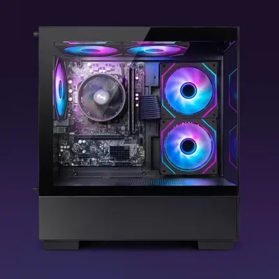 Produktbild von Vibox I-60 Gaming PC Set Komplett - Monitor 22 Zoll - AMD Ryzen 3 3200G 4,0 GHz - Radeon Vega 8 - 16 GB RAM - 1 TB SSD - Linux OS - WiFi