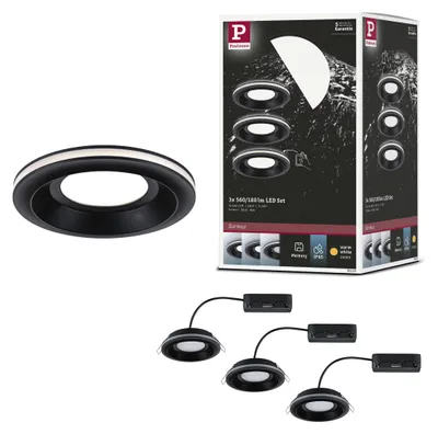 Produktbild von Paulmann LED Einbauleuchte Sormus 3er-Set