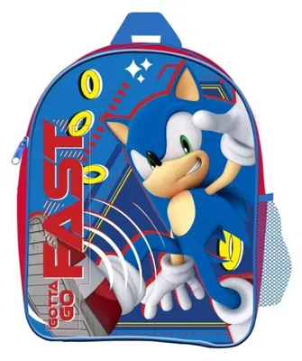 Produktbild von Sonic Rucksack Tasche Schule Ranzen Umhängetasche