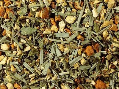 Produktbild von 1 kg Kräuterteemischung Cool-Mint aromatisiert