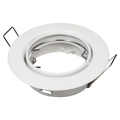 Produktbild von Einbaurahmen Einbaustrahler Einbauspot McShine "ER-87", weiß, Ø87mm, schwenkbar