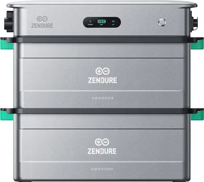 Produktbild von Zendure SolarFlow Set 2,88kWh 2400 AC mit Erweiterungsbatterie 5,76kWh - 2x AB3000X 0% MwSt nach §12 Abs.3 UstG