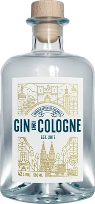 Produktbild von Gin de Cologne - Cologne Spirits 0,5l 42% vol.