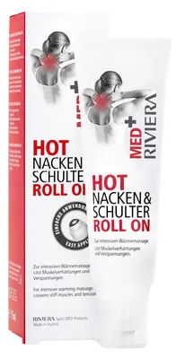 Immagine prodotto di RIVIERA Med+ Hot Neck & Shoulder Roll on, 75 ml GEL